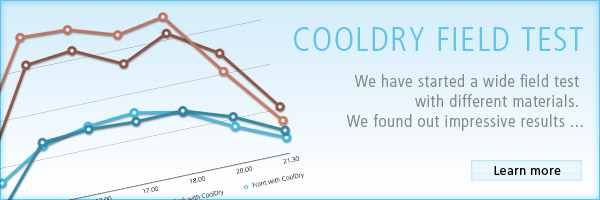 CoolDryy field test results